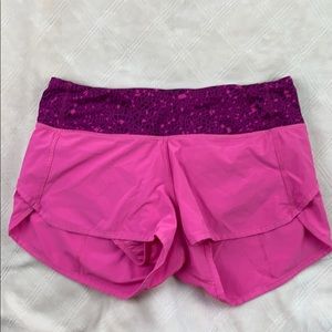Lululemon Speed Shorts!